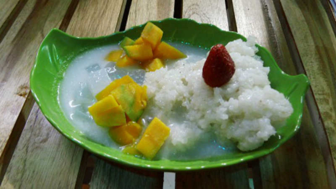 Pulut Mangga Ketan Putih