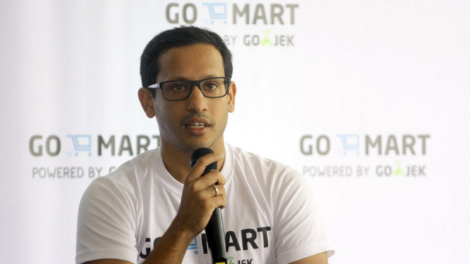 CEO Gojek Nadiem Makarim.