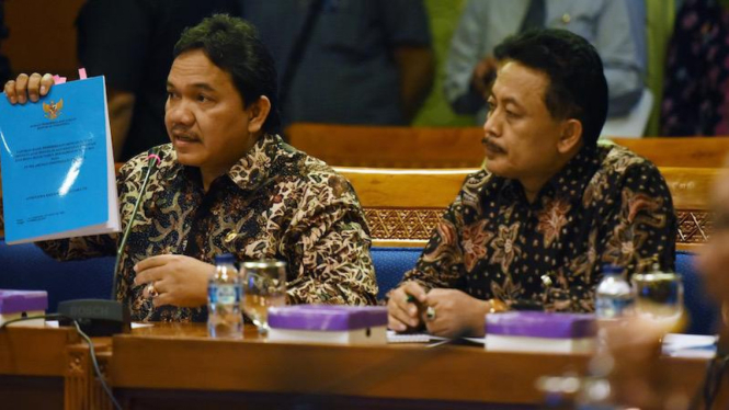 Rapat Pansus Pelindo II dengan BPK di Gedung DPR