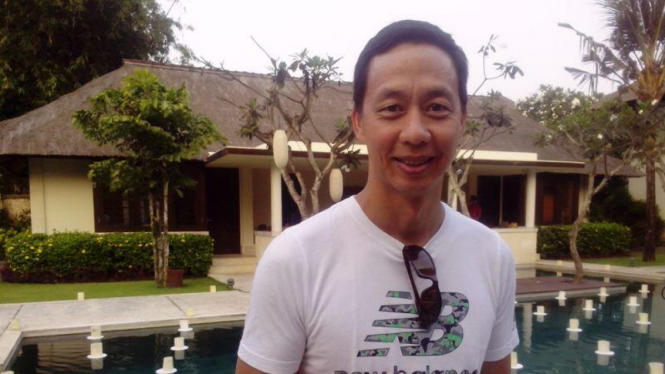 Ketum BOPI yang juga mantan perenang nasional, Richard Sambera,