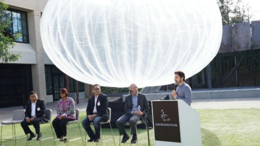 Balon Pintar Google Koneksikan 100 Juta Warga Indonesia