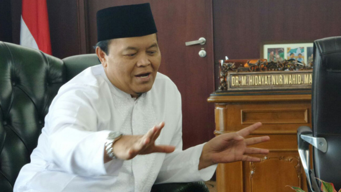 Wakil Ketua MPR Hidayat Nur Wahid.