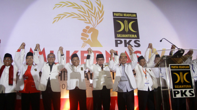 Kader PKS saat pelaksanaan Mukernas IV PKS.