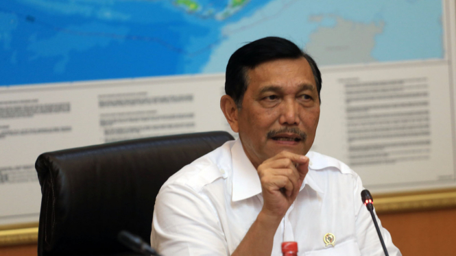 Menko Polhukam Luhut Pandjaitan 