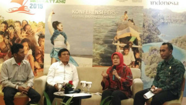 Konferensi pers Festival Bajo Pasakayyang 2015.