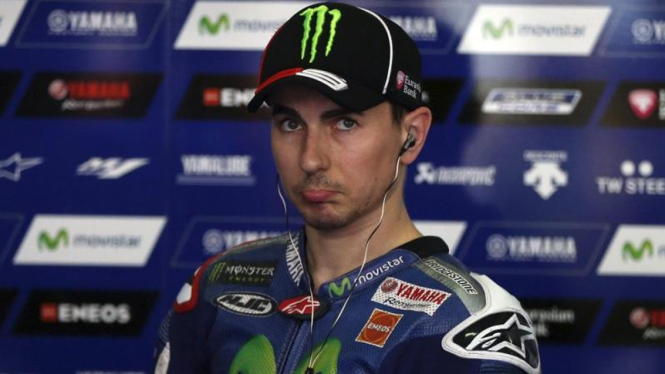 Pembalap Tim Yamaha, Jorge Lorenzo