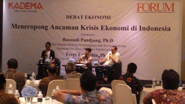 Debat Ekonomi Meneropong Ancaman Krisis Ekonomi RI