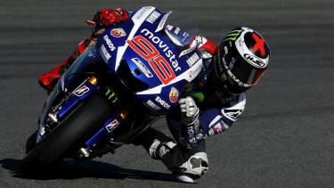 Pembalap Yamaha, Jorge Lorenzo.