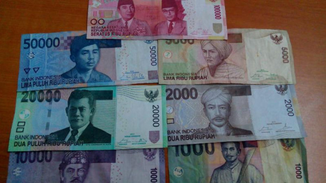 Ilustrasi rupiah.