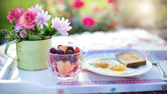 Menu sarapan.