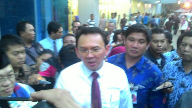 Gubernur DKI Jakarta, Basuki Tjahaja Purnama alias Ahok.