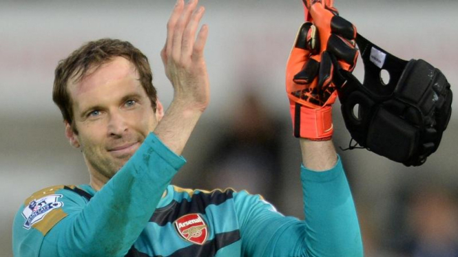Penjaga gawang Arsenal, Petr Cech
