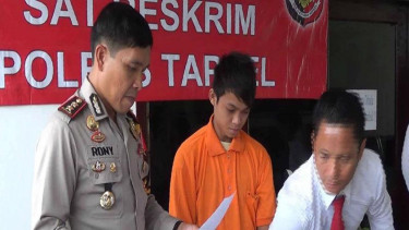 Tersangka kasus kekerasan kepada istrinya