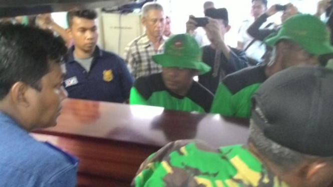 Jenazah Dyah Umiyarti Purnamaningrum