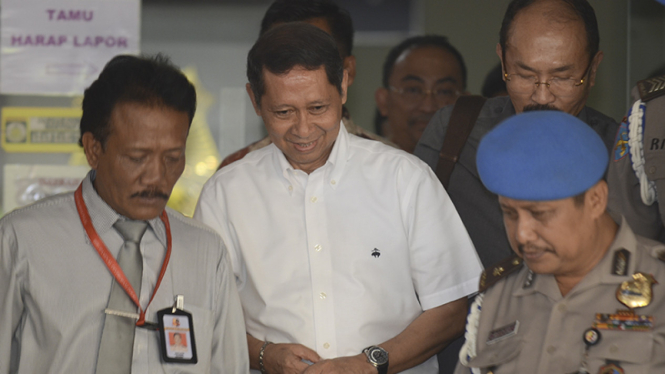 RJ Lino usai diperiksa Bareskrim Mabes Polri