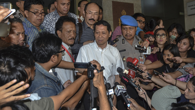 RJ Lino usai diperiksa Bareskrim Mabes Polri