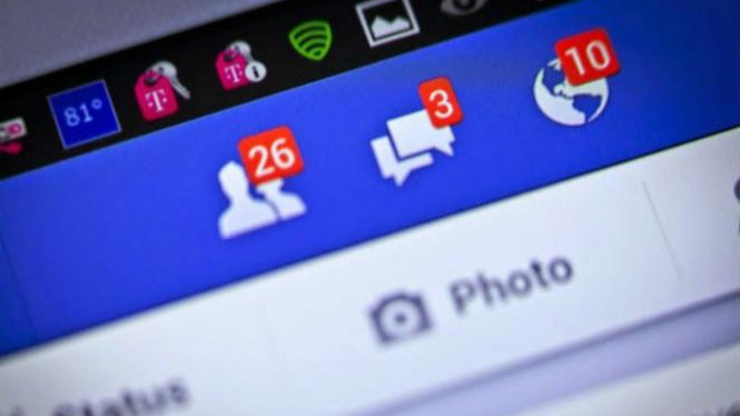 Ilustrasi Facebook.