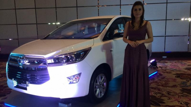 Peluncuran All New Kijang Innova di Jakarta, Senin (23/11/2015).