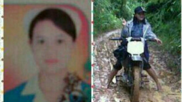 Bidan Anik Setya di pedalaman hutan Kalimantan