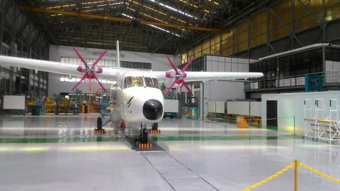 Pesawat buatan PT Dirgantara Indonesia