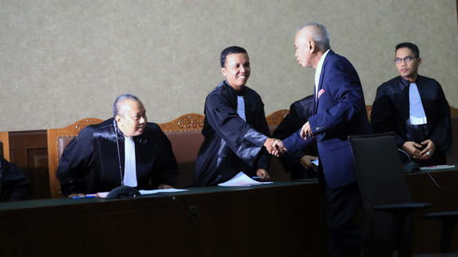 Sidang Pledoi OC Kaligis