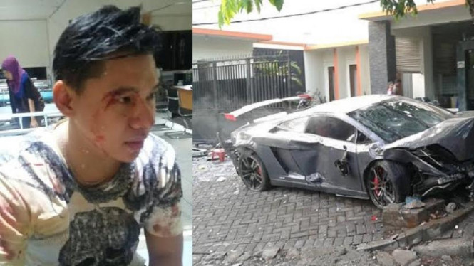 Kecelakaan Lamborghini