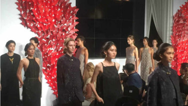 Ilustrasi fashion show