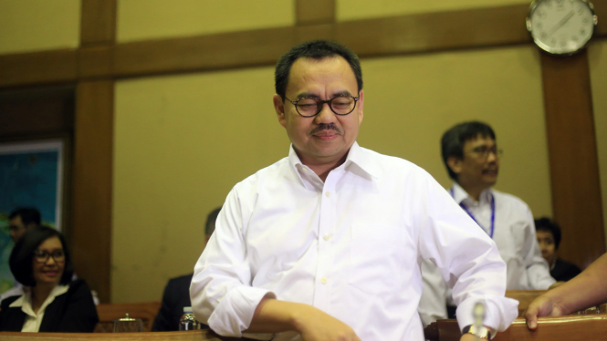 Menteri Energi Sumber Daya Mineral (ESDM), Sudirman Said