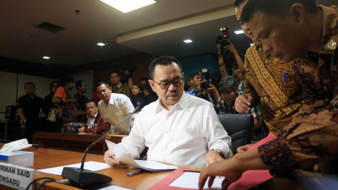 Menteri ESDM Sudirman Said Bersaksi di Sidang MKD