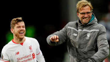 Alberto Moreno dan Juergen Klopp