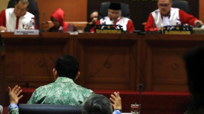 Presdir PT. Freeport Indonesia, Maroef Sjamsoeddin, di sidang etik MKD.