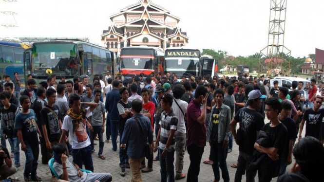 Peserta kongres HMI Pekanbaru Riau