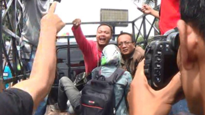 Wartawan terluka di Kongres HMI.