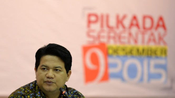 Ketua Komisi Pemilihan Umum, Husni Kamil Manik (semasa hidup).