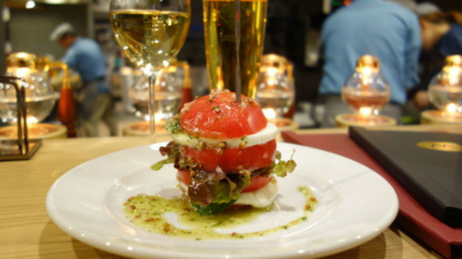Tomat salad burger