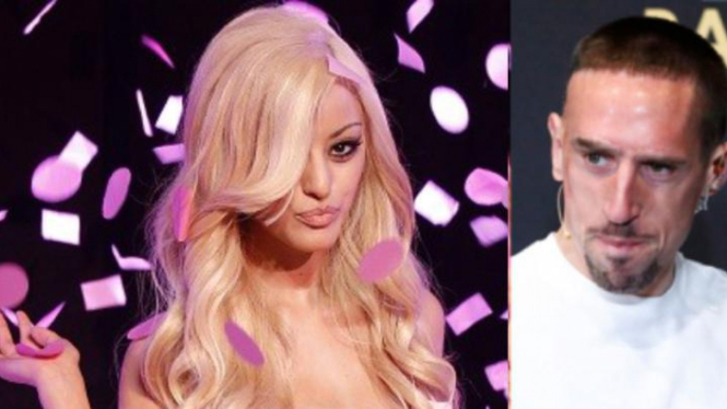 Zahia Dehar dan Franck Ribery