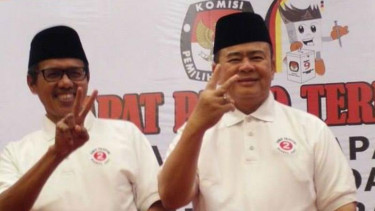 Calon Petahana Irwan Prayitno Menang di Pilkada Sumbar