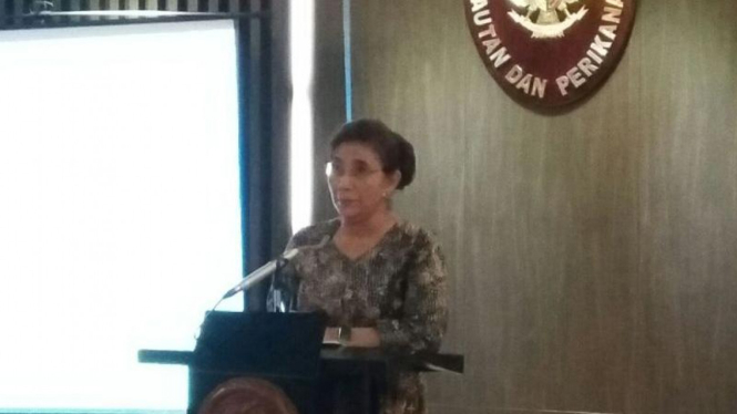 Menteri Kelautan dan Perikanan, Susi Pudjiastuti