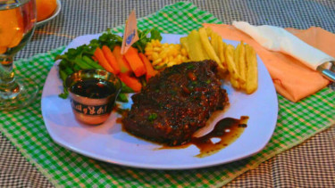 Steak maranggi.