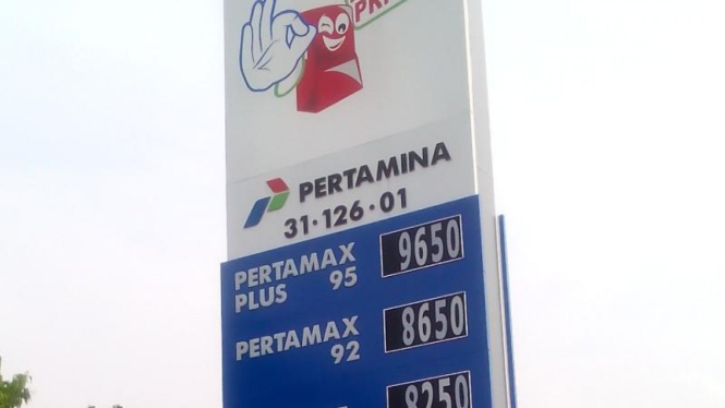 Ilustrasi SPBU pasti pas.
