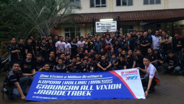 Komunitas pecinta V-Ixion Sejabodetabek