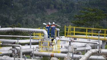 Ilustrasi sumur produksi Pertamina.