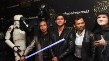 Trio The Raid di film Star Wars
