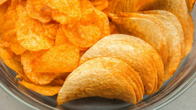 Keripik kentang.