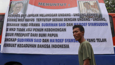 Forum Pemuda Nasional tuntut pemerintah putus kontrak Freeport
