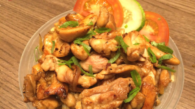 Chicken teriyaki rice bowl
