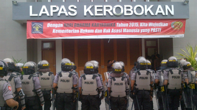 Kerusuhan di Lembaga Pemasyarakatan Kerobokan.