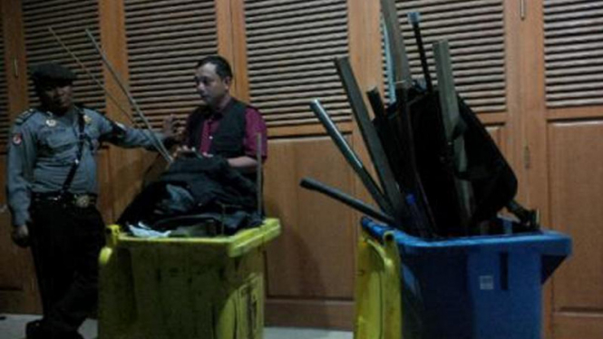 Penggeledahan di lapas Kerobokan, Denpasar.