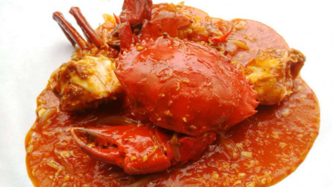 Kepiting saus padang