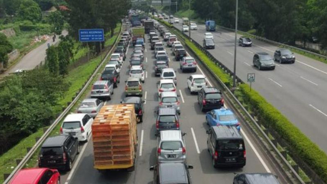 Ilustrasi macet.